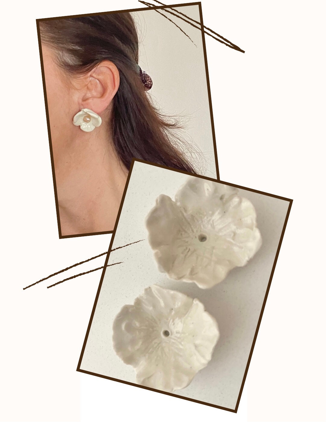 Boucles d’oreilles Fleur Éternelle