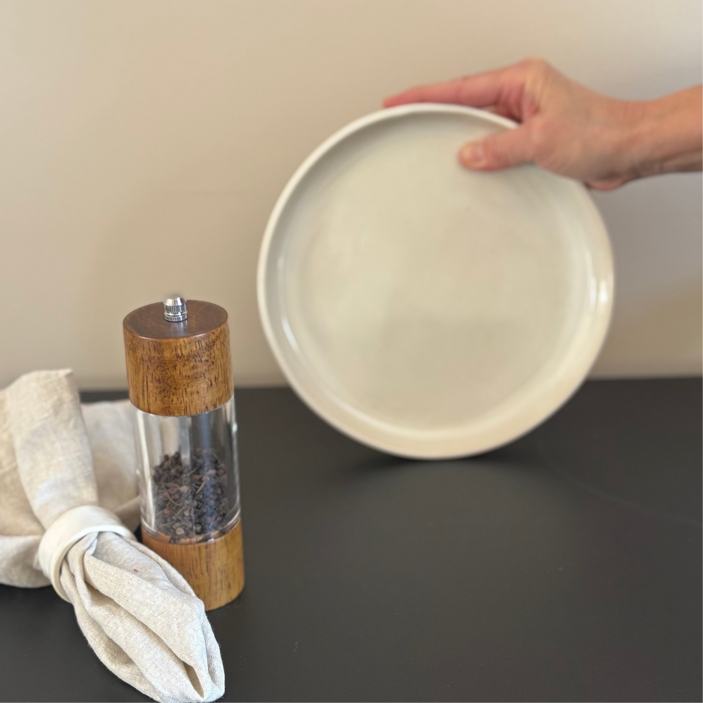 Assiette BLANCHE