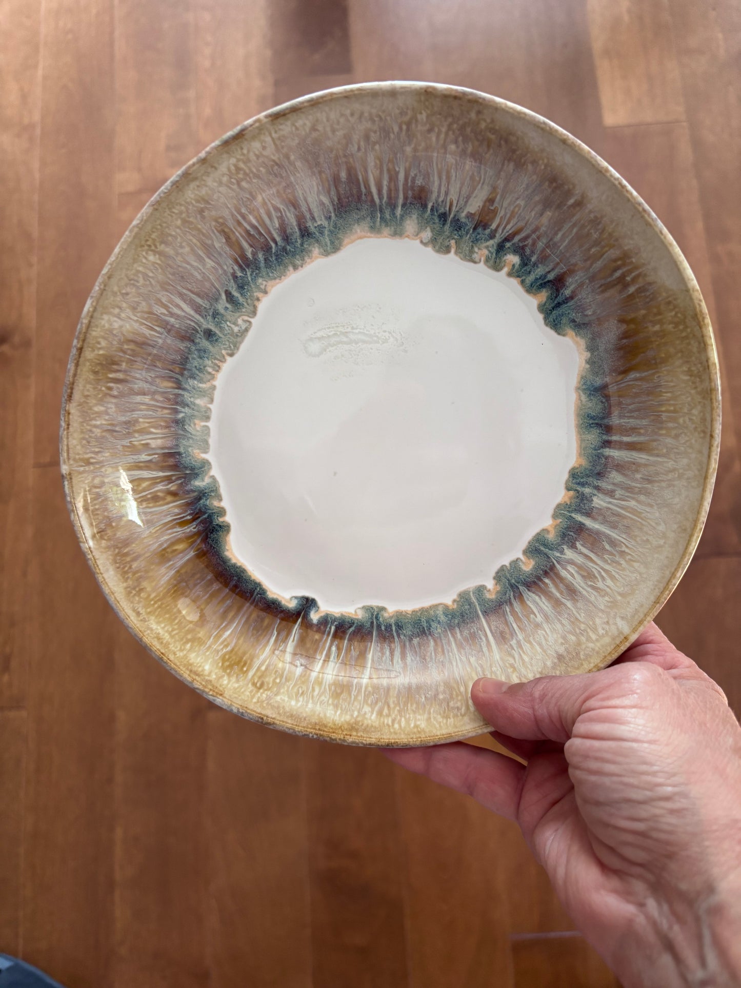 Assiette creuse LUEUR BORÉALE