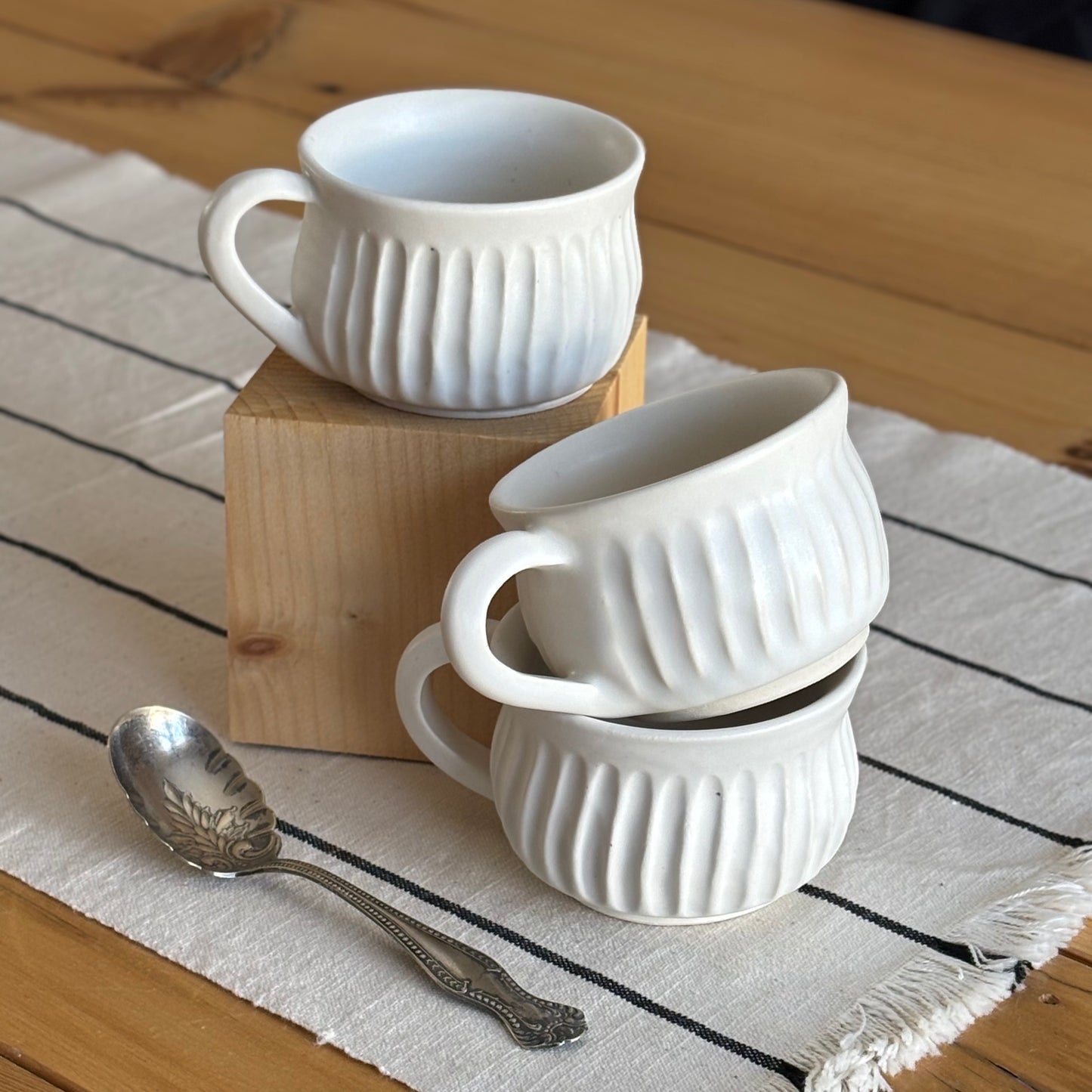 Tasse blanche GUIMAUVE