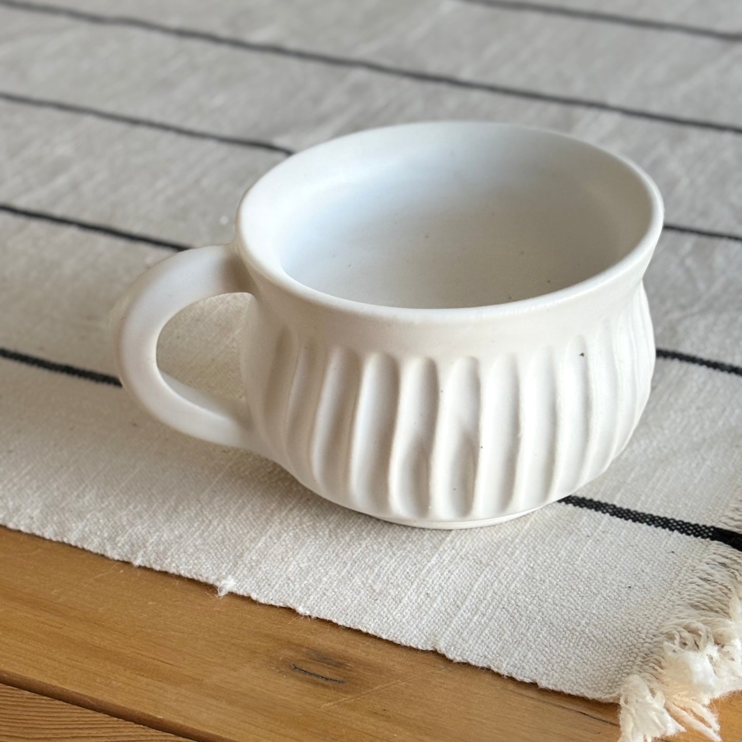 Tasse blanche GUIMAUVE