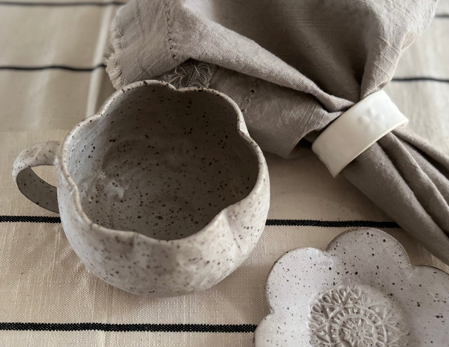 Tasse fleur BRUME