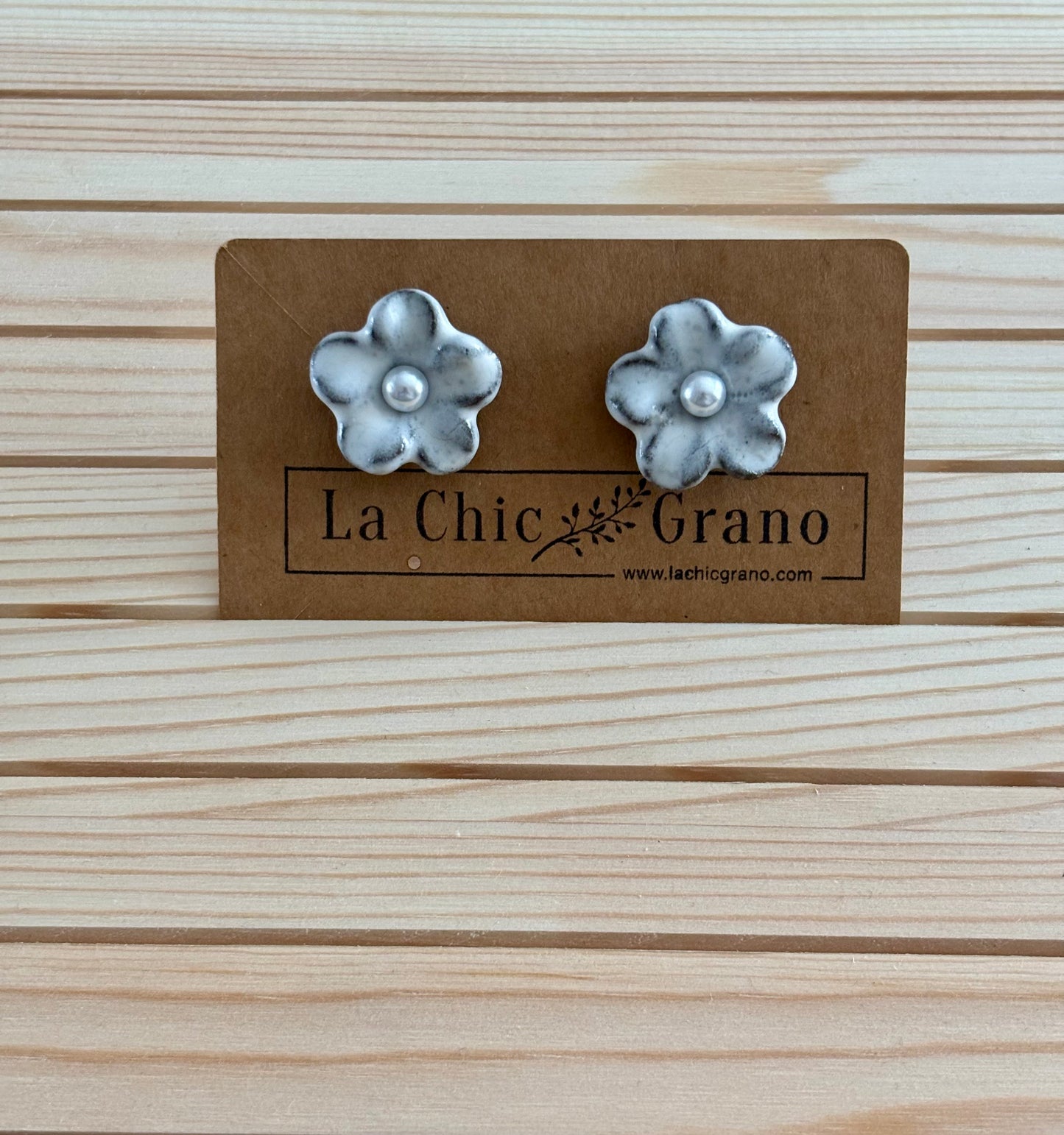 Boucles d’oreilles Fleur Éternelle