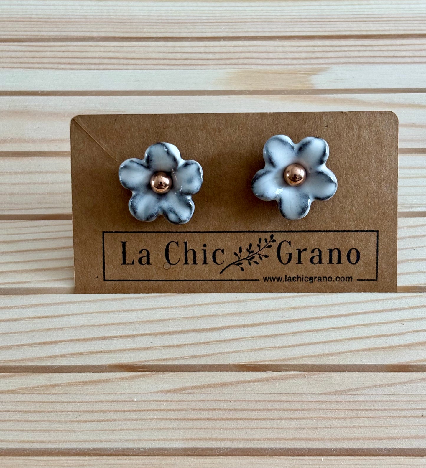 Boucles d’oreilles Fleur Éternelle