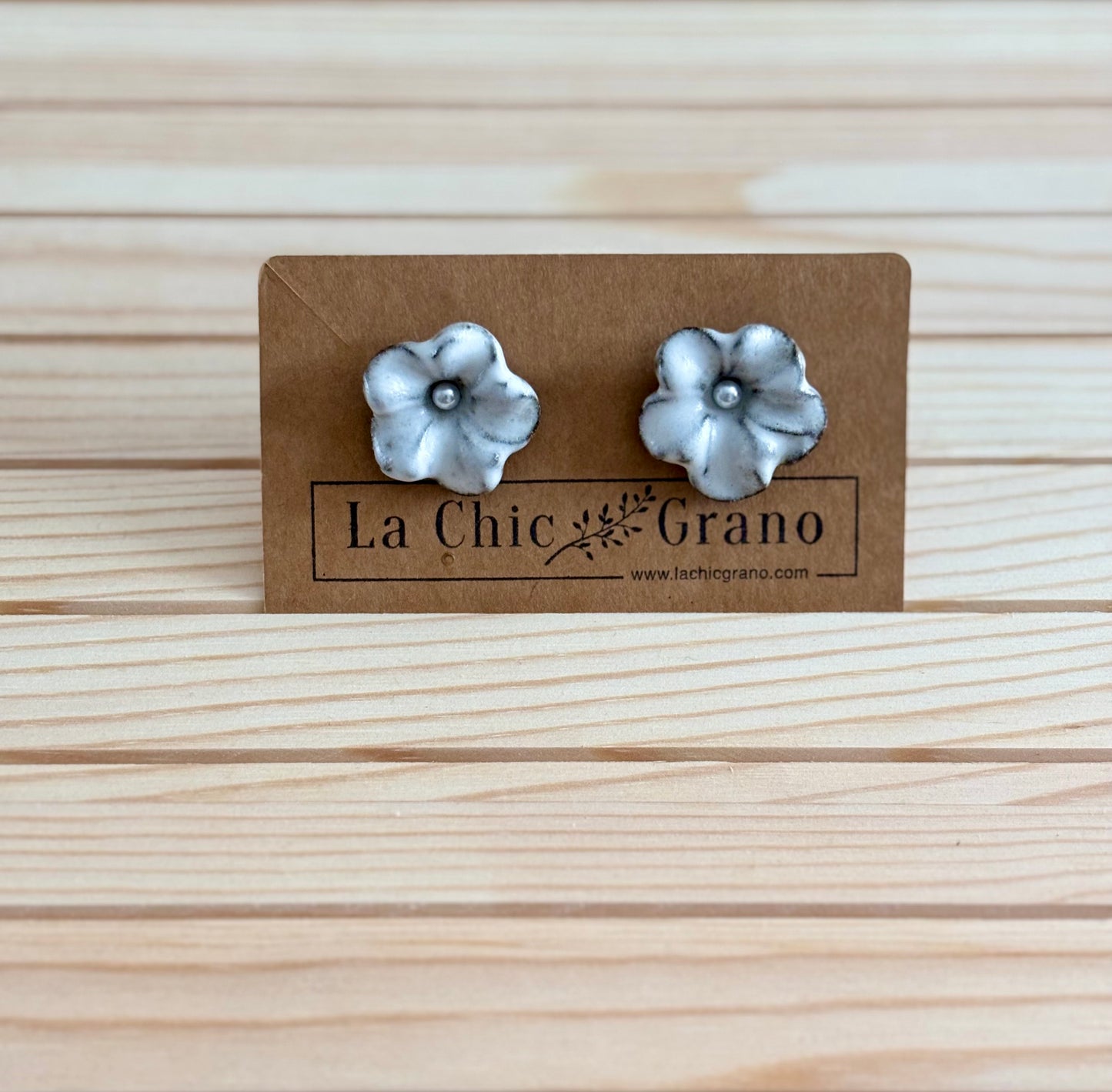 Boucles d’oreilles Fleur Éternelle