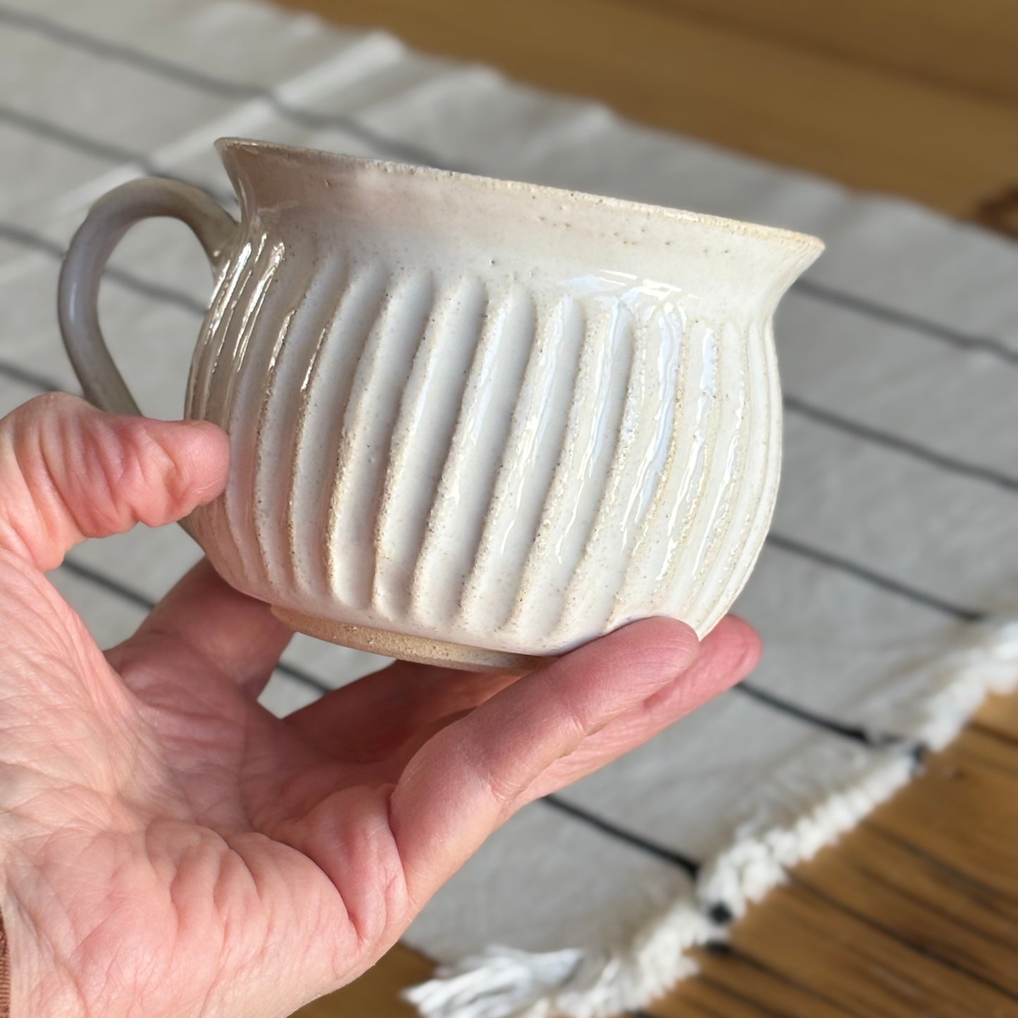 Tasse ballon BLANCHE