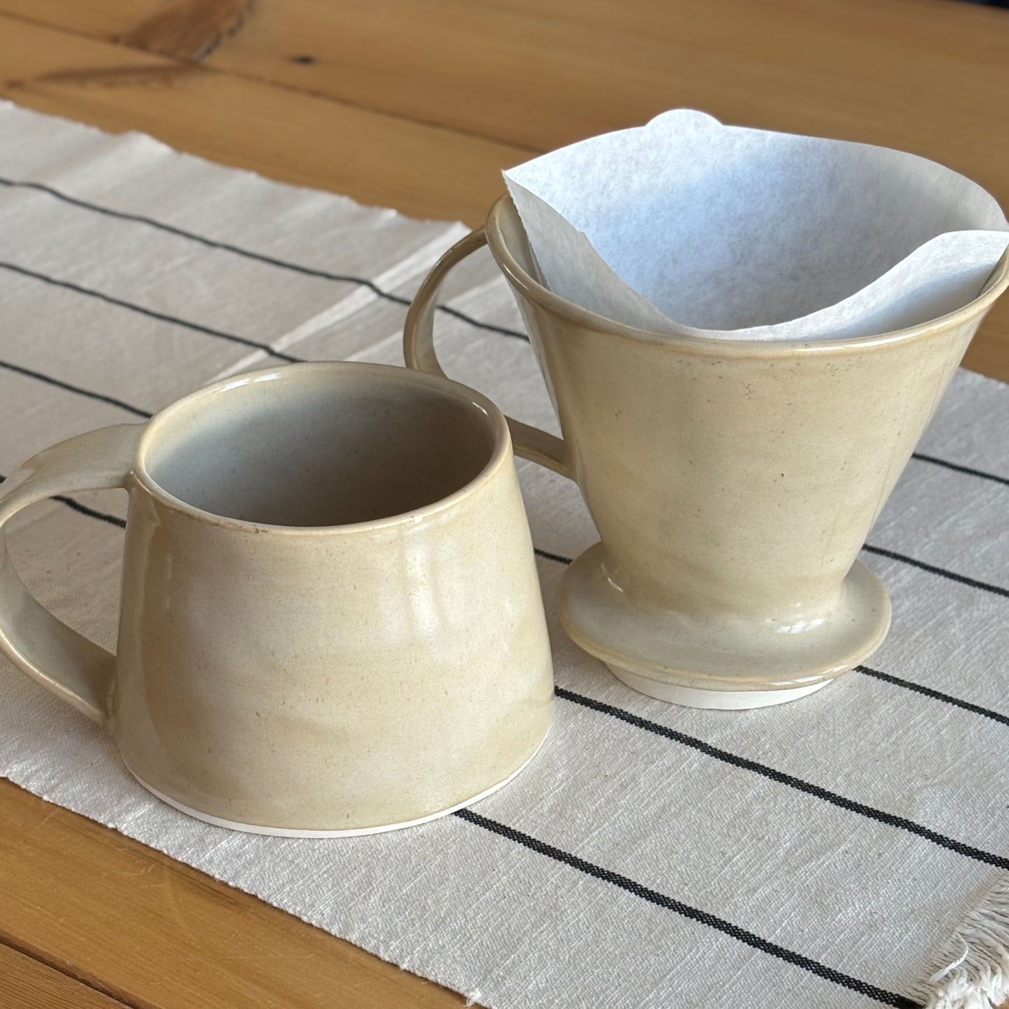 Ensemble cafetière tasse goutte à goutte - Pour over