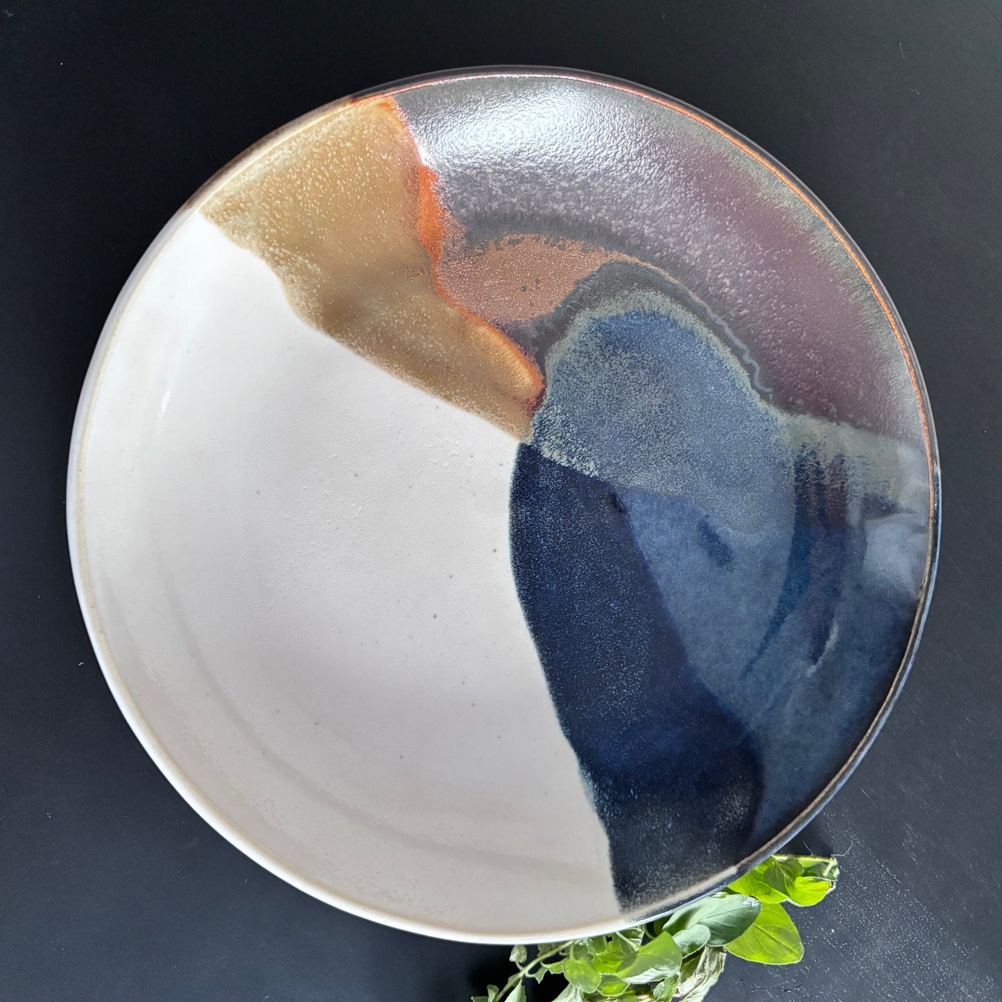 Bol à pâtes Terre de Sienne