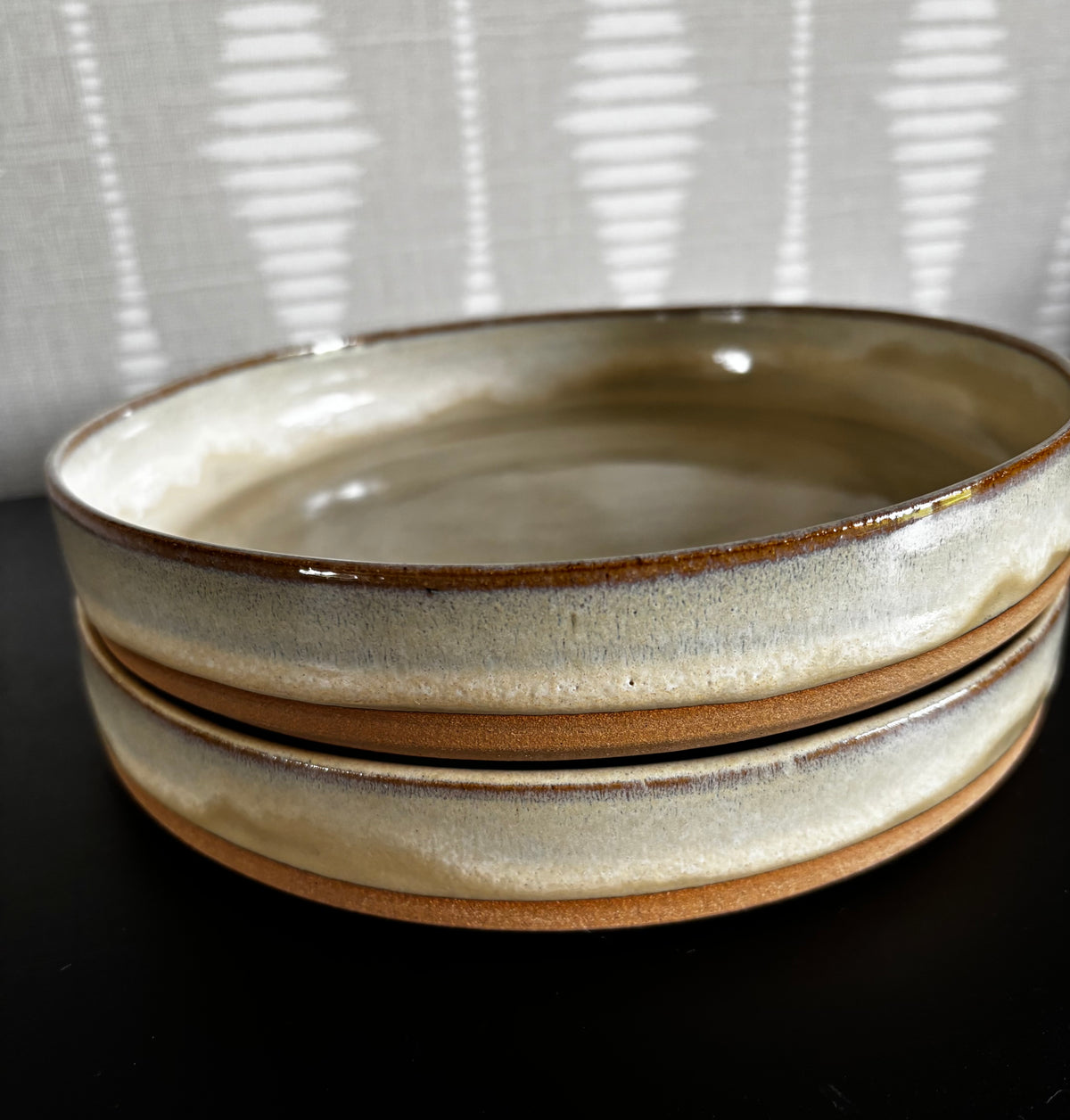 ensemble 2 assiettes creuses personnalisées