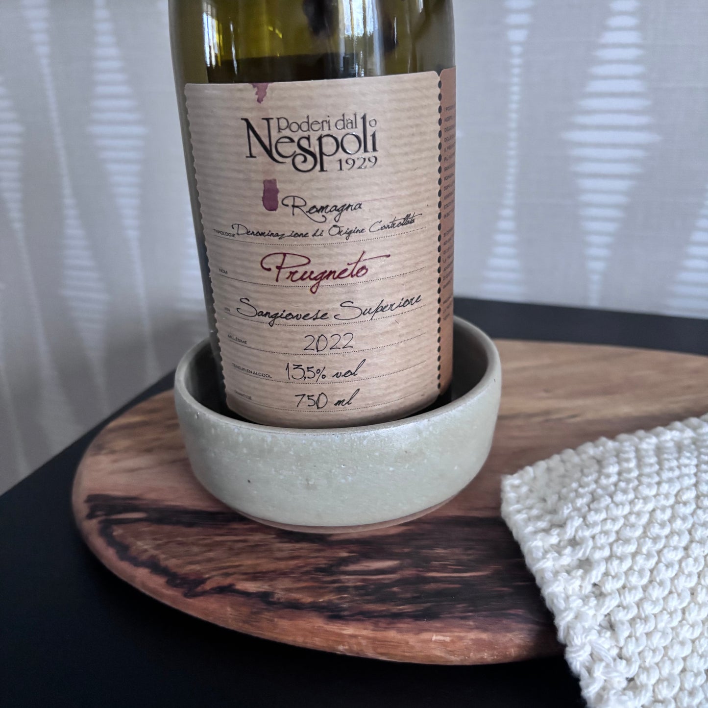 Sous-bouteille de vin