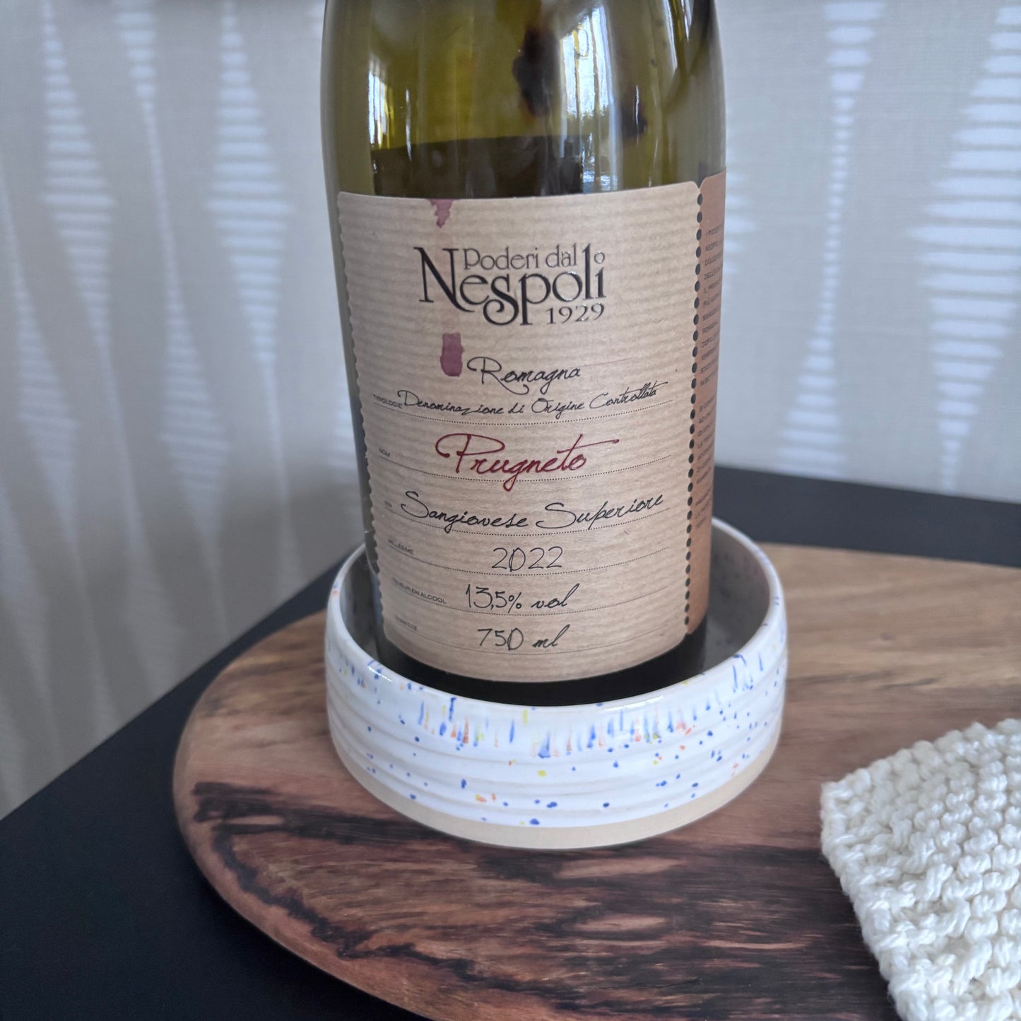 Sous-bouteille de vin