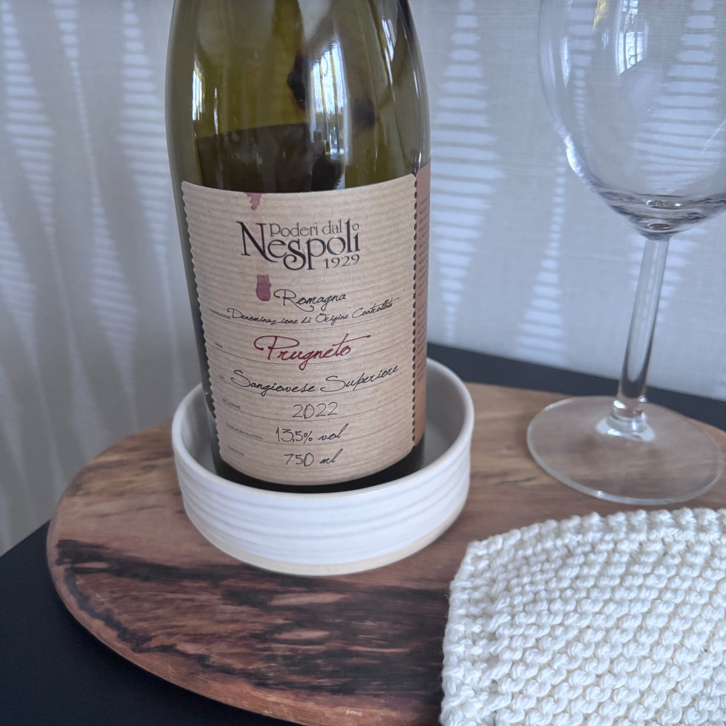 Sous-bouteille de vin