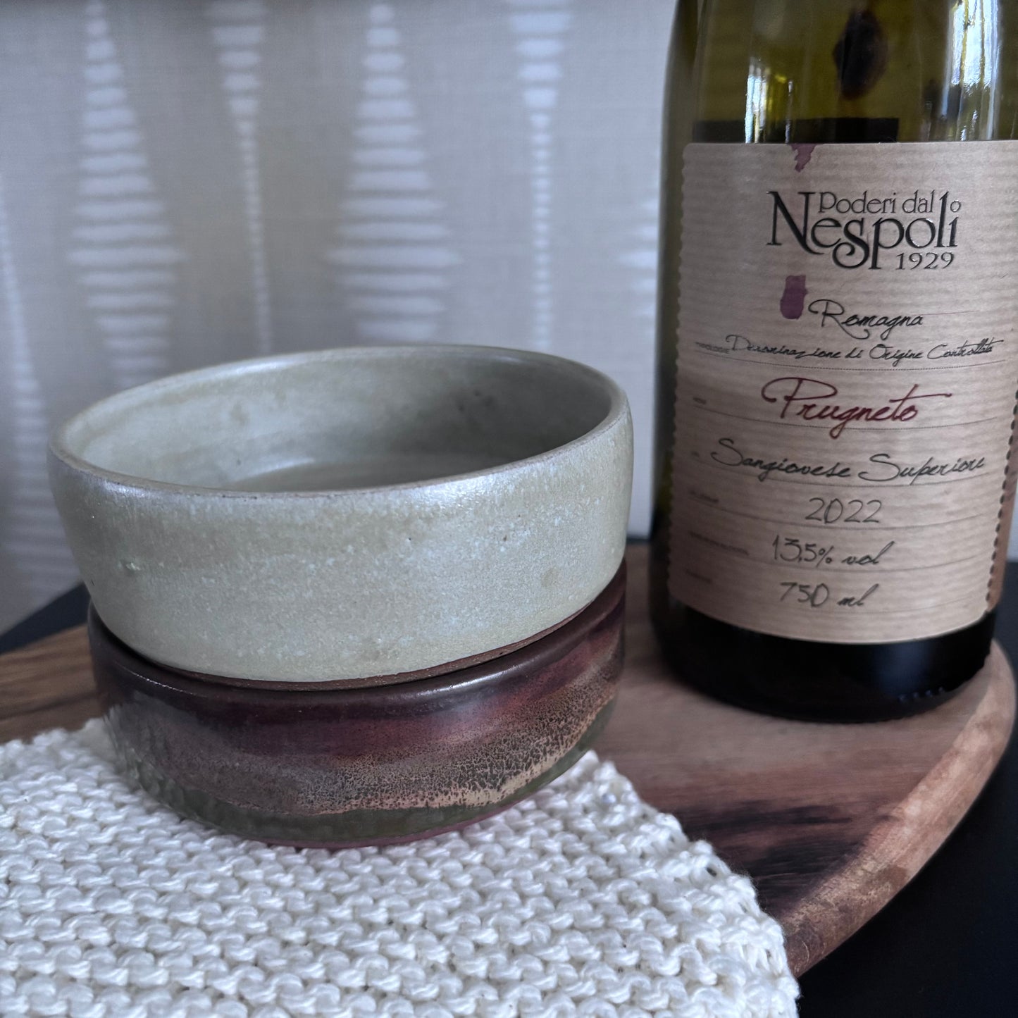 Sous-bouteille de vin