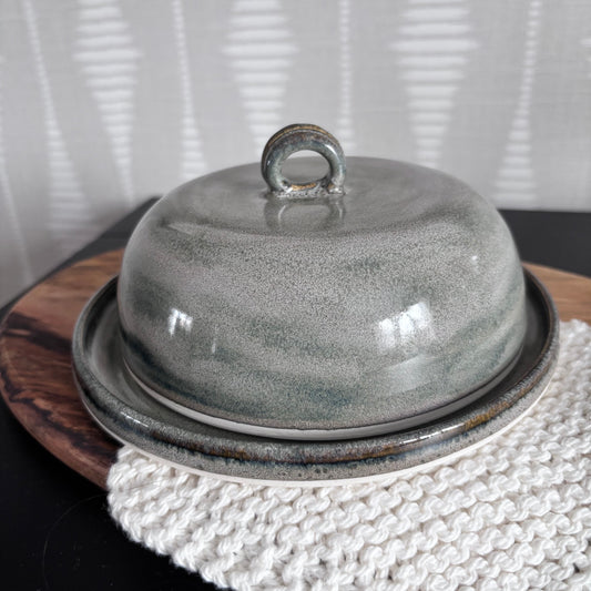 Beurrier Cendré en céramique