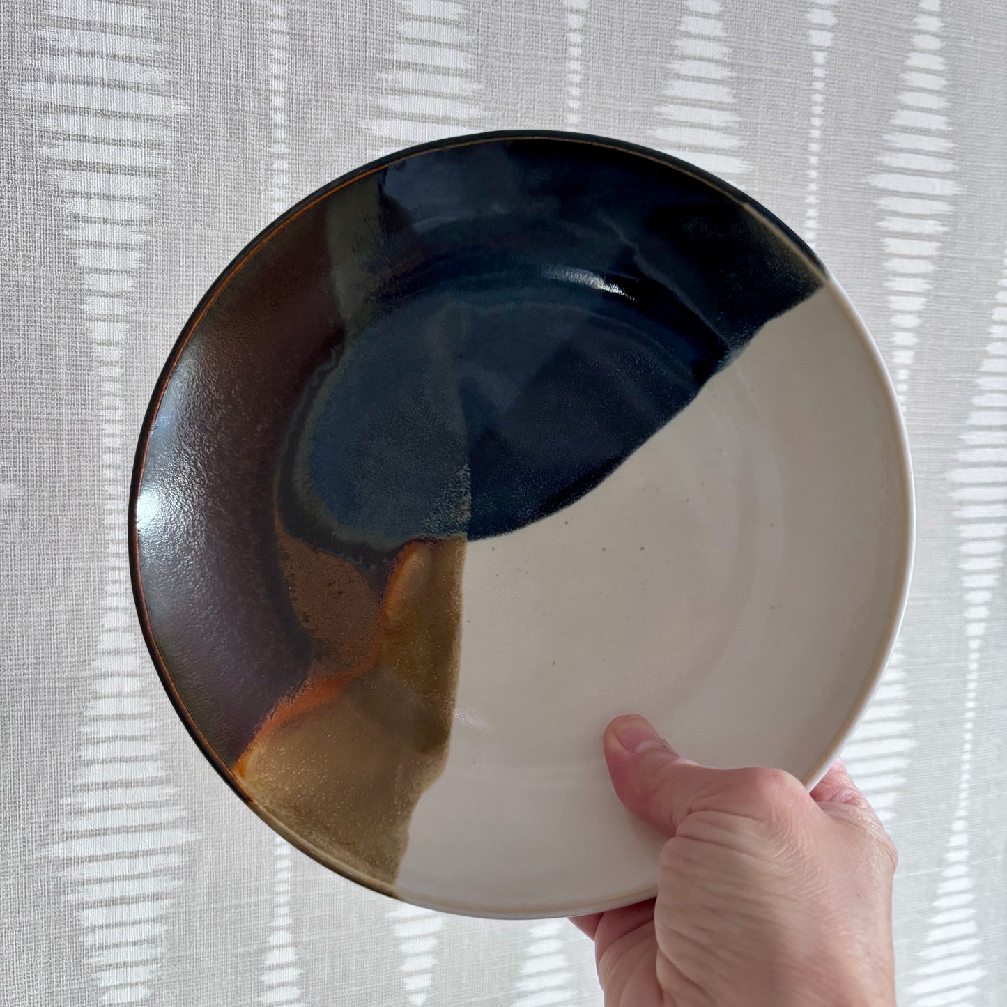 Bol à pâtes Terre de Sienne