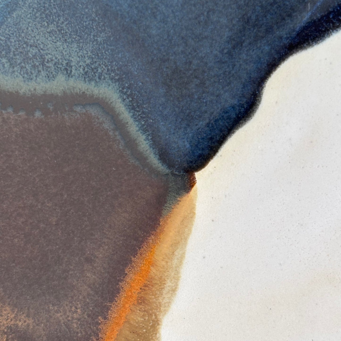 Assiette Terre de Sienne