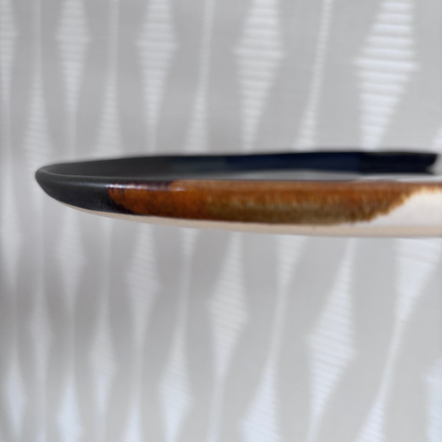 Assiette Terre de Sienne