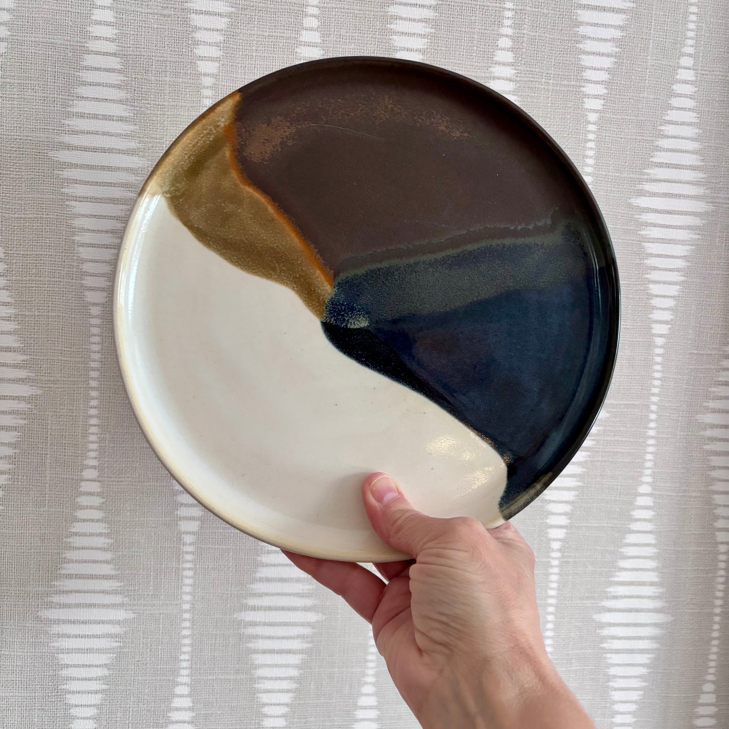 Assiette Terre de Sienne