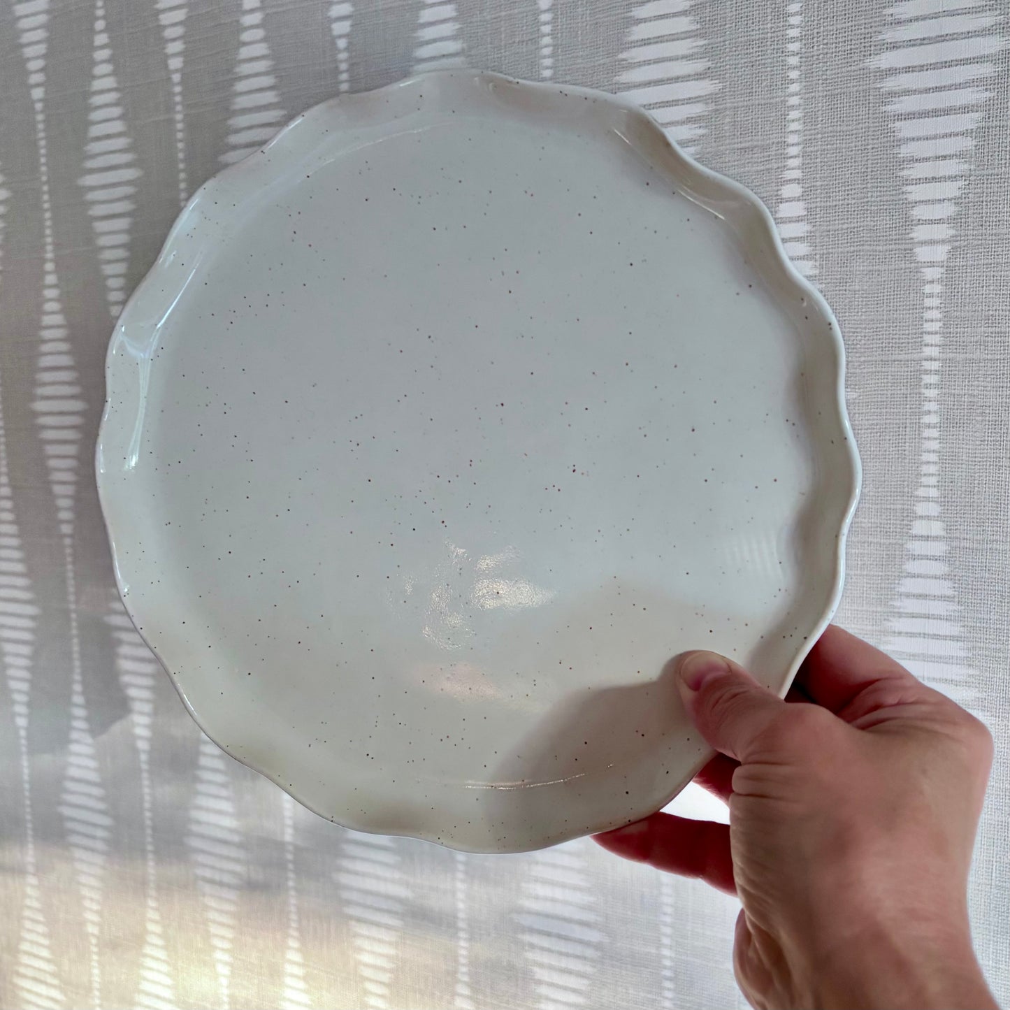 Assiette en céramique COROLLE
